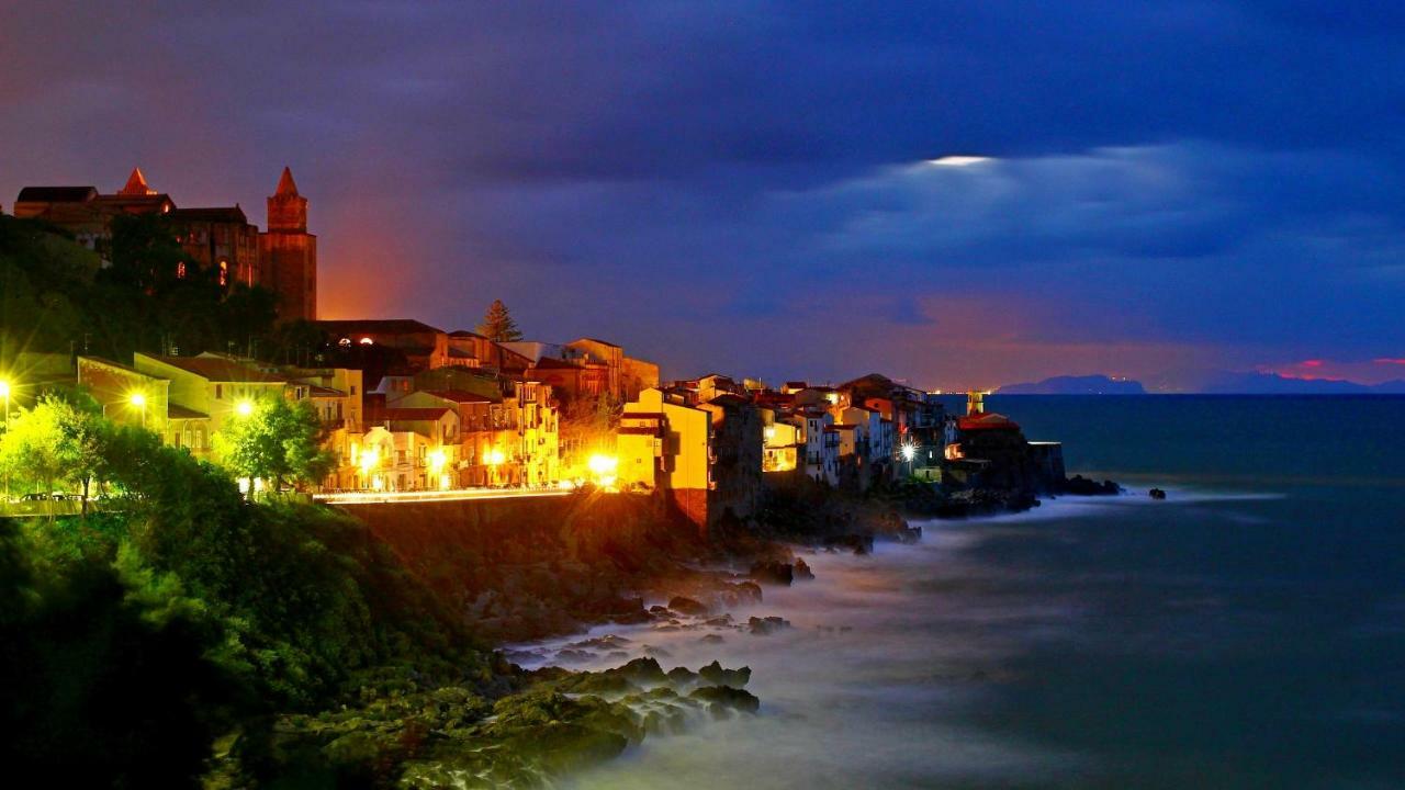 Ferienwohnung Casa Panoramica Santa Lucia Cefalù Exterior foto