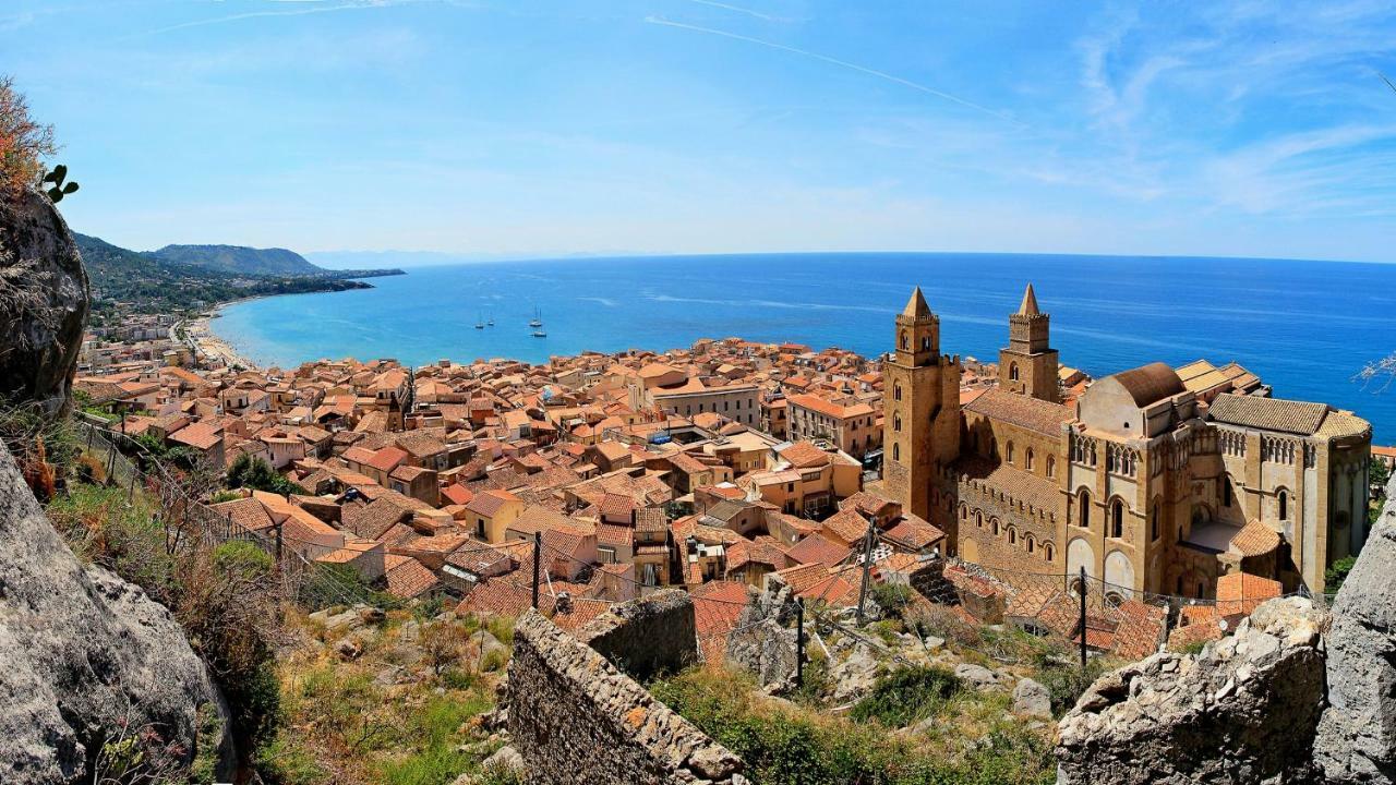 Ferienwohnung Casa Panoramica Santa Lucia Cefalù Exterior foto