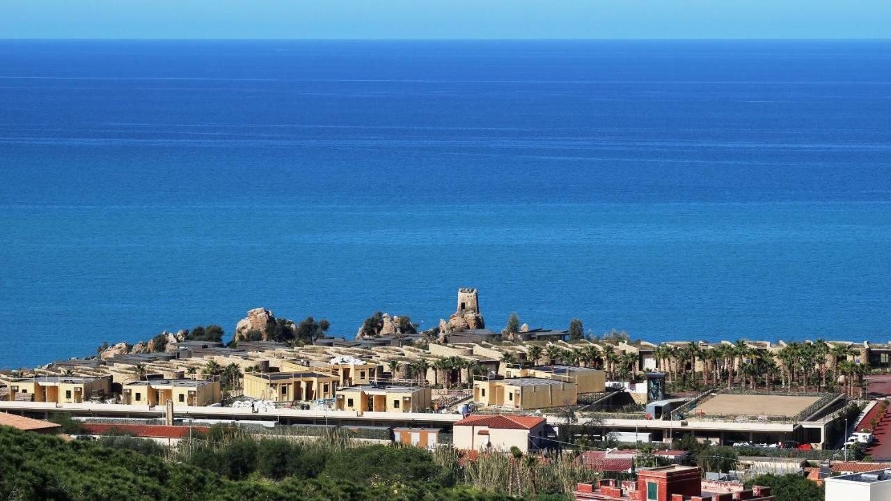 Ferienwohnung Casa Panoramica Santa Lucia Cefalù Exterior foto