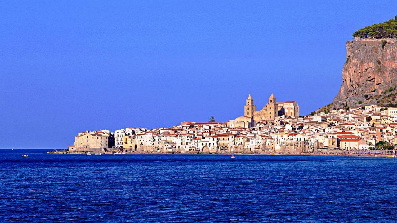 Ferienwohnung Casa Panoramica Santa Lucia Cefalù Exterior foto