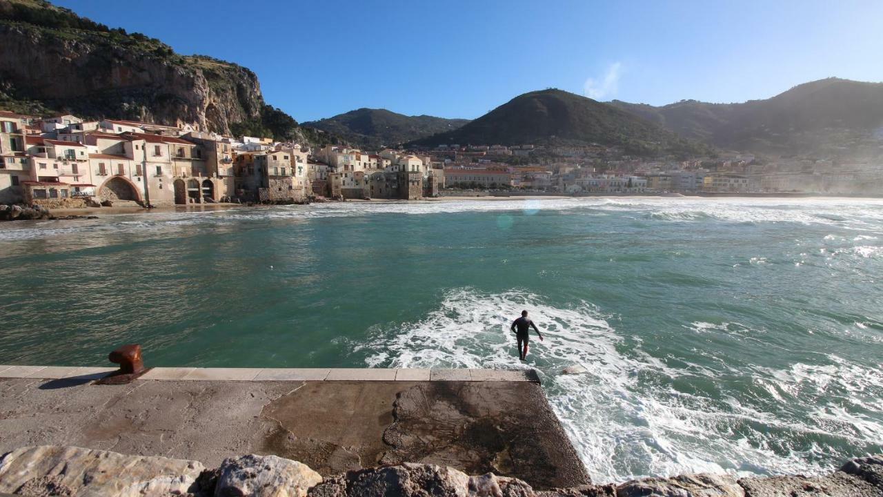Ferienwohnung Casa Panoramica Santa Lucia Cefalù Exterior foto