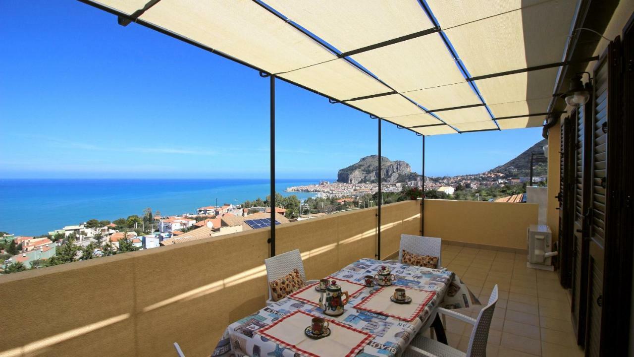 Ferienwohnung Casa Panoramica Santa Lucia Cefalù Exterior foto