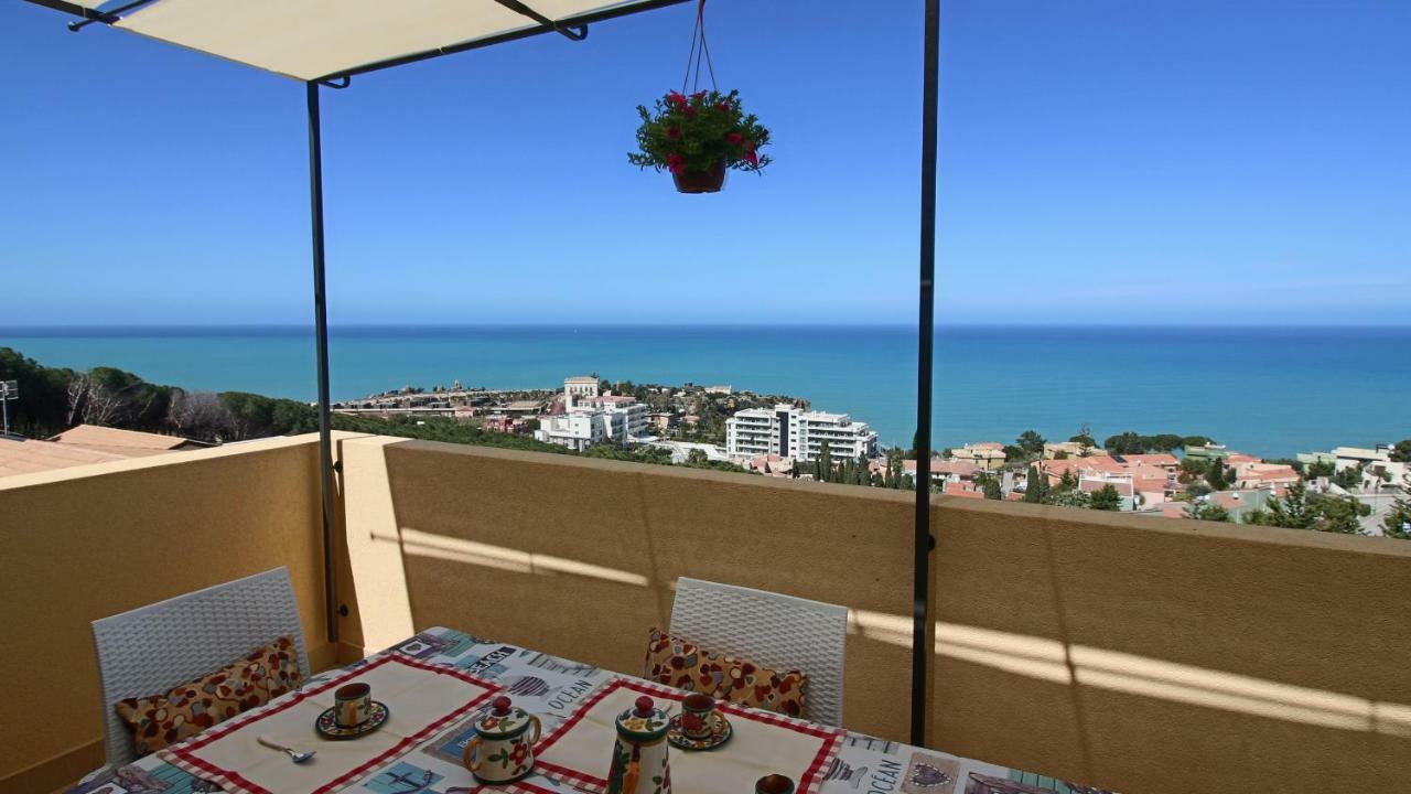 Ferienwohnung Casa Panoramica Santa Lucia Cefalù Exterior foto